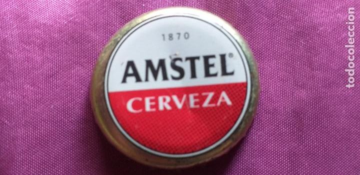 Sammeln von Brauereiartikeln: CERVEZA-V9H-V-CHAPA-TAPON-CORONA-AMSTEL