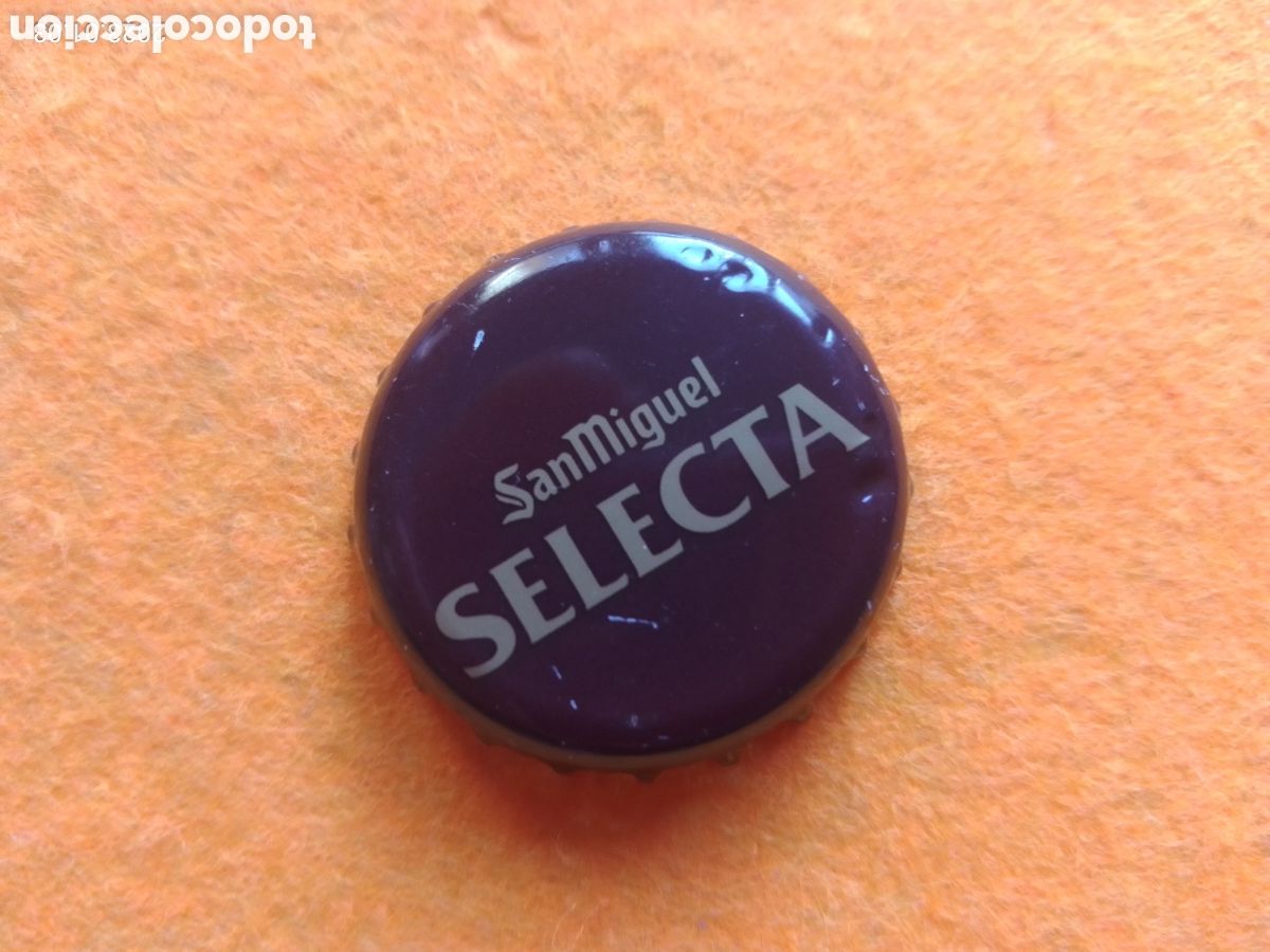 Coleccionismo de cervezas: SAN MIGUEL SELECTA - CHAPA - TAPON - CORONA - CERVEZA - BIER - BEER - BIRRA