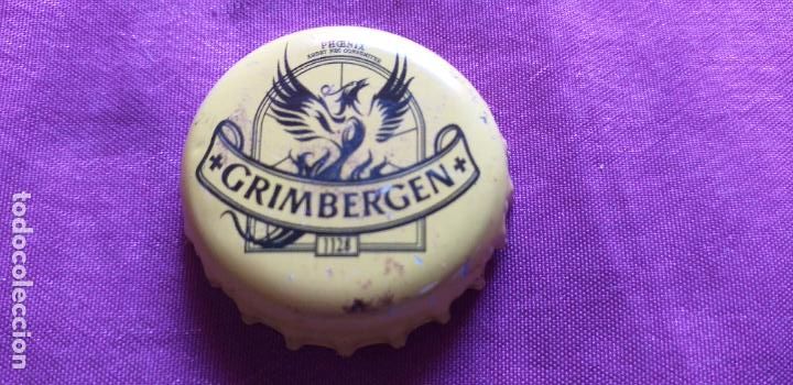 Collectable Beer: CERVEZA-V9H-VIII-CHAPA-TAPON-CORONA-GRIMBERGEN