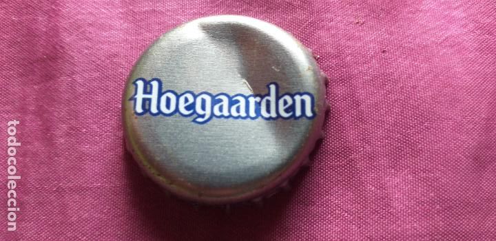Collectable Beer: CERVEZA-V9H-VIII-CHAPA-TAPON-CORONA-HOEGAARDEN