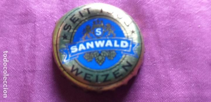 Sammeln von Brauereiartikeln: CERVEZA-V9H-VIII-CHAPA-TAPON-CORONA-SANWALD