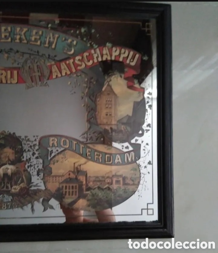 Coleccionismo de cervezas: Espejo Heineken - Foto 2