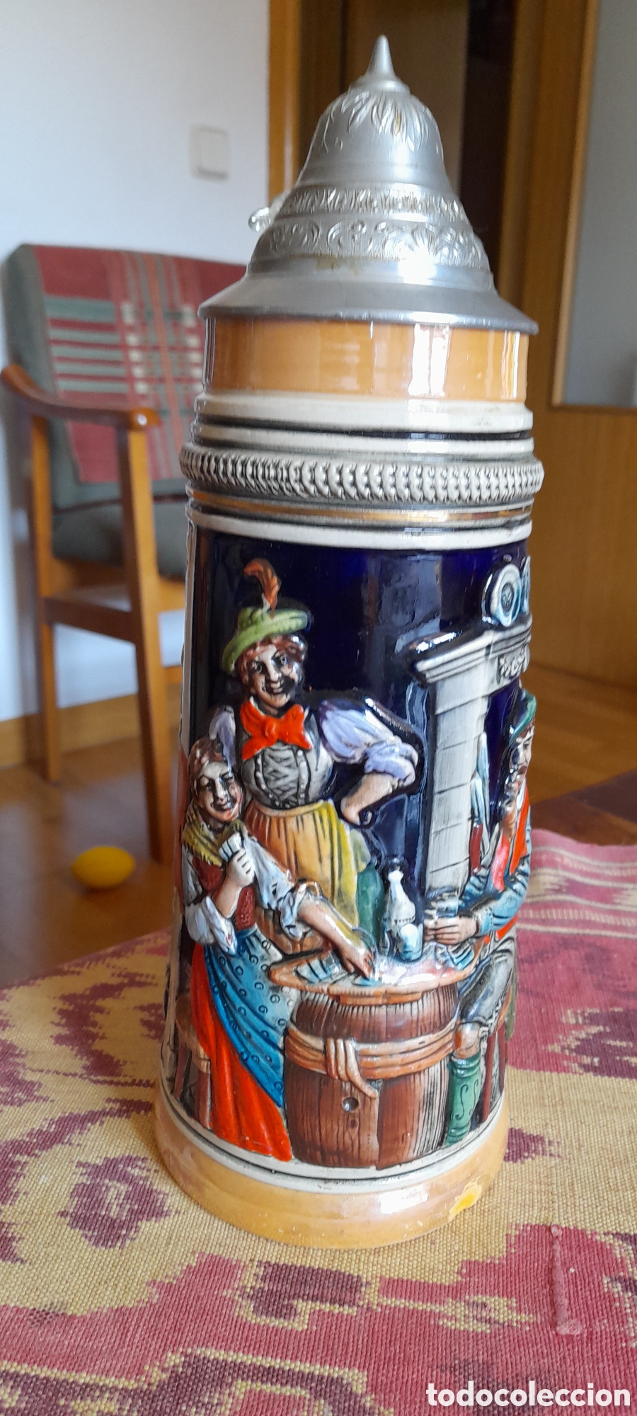 Coleccionismo de cervezas: Jarra alemana de 2 litros - Foto 5
