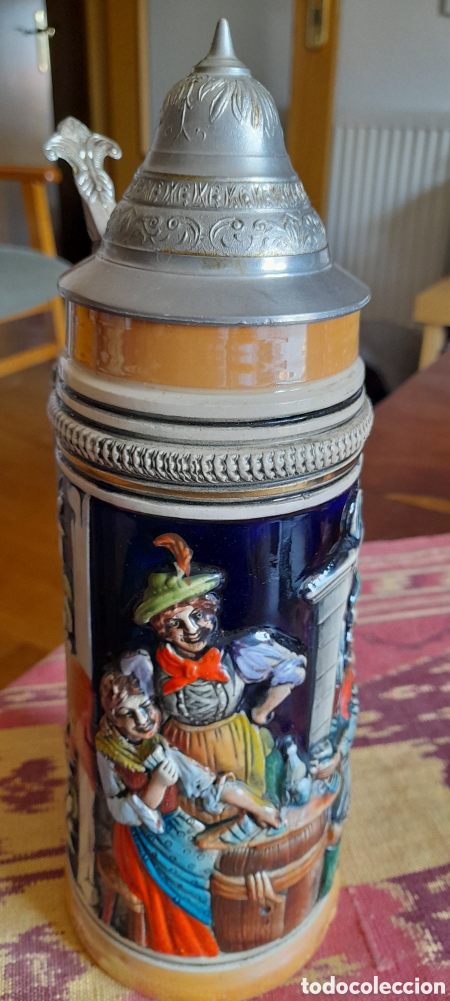 Coleccionismo de cervezas: Jarra alemana de 2 litros - Foto 8