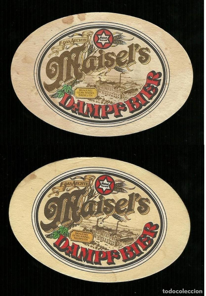 Coleccionismo de cervezas: Sotto-boccale o Sottobicchiere - Maisel's - Birra - Beer mats - Sous-bocks - Bierdeckel - Portavasos