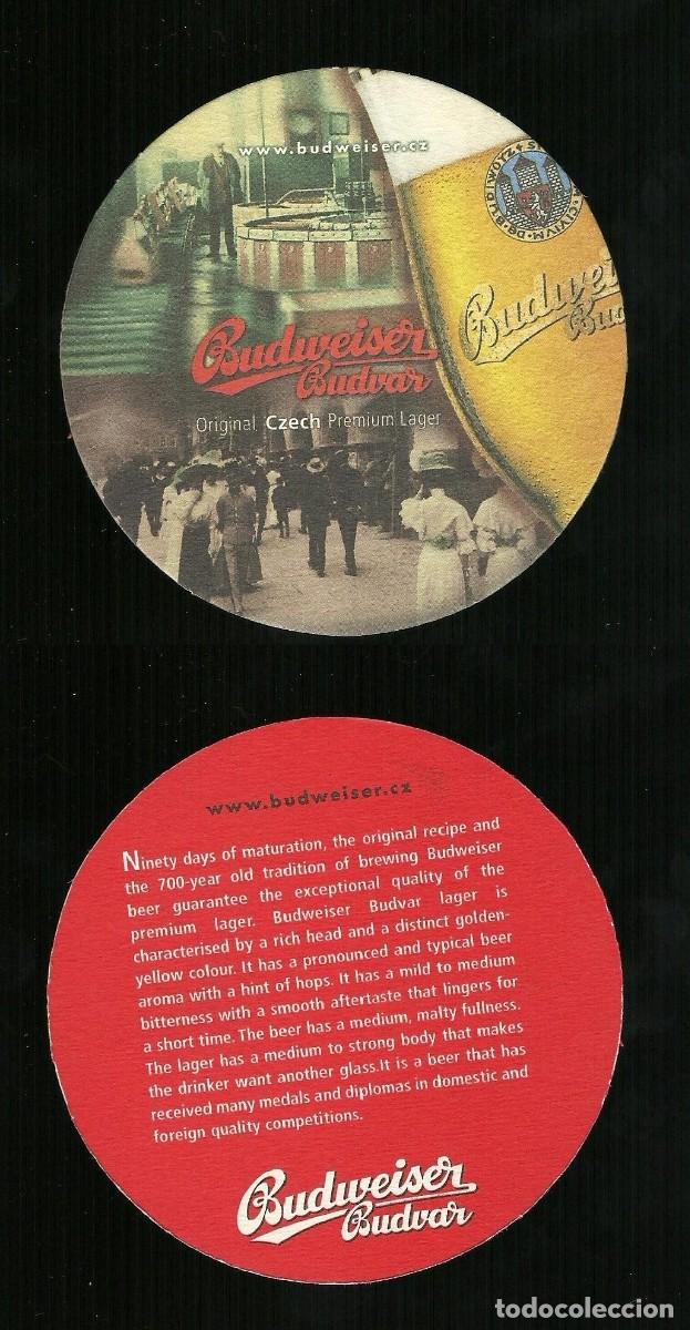 Coleccionismo de cervezas: Sotto-boccale o Sottobicchiere - Budweiser 2 - Birra - Bier - Beer mats - Sous bocks - Bierdeckel -