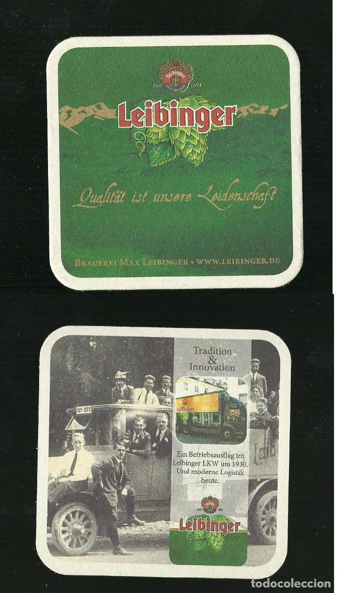 Coleccionismo de cervezas: Sotto-boccale o Sottobicchiere - Leibinger 2 - Birra - Bier - Beer mats - Sous bocks - Bierdeckel -