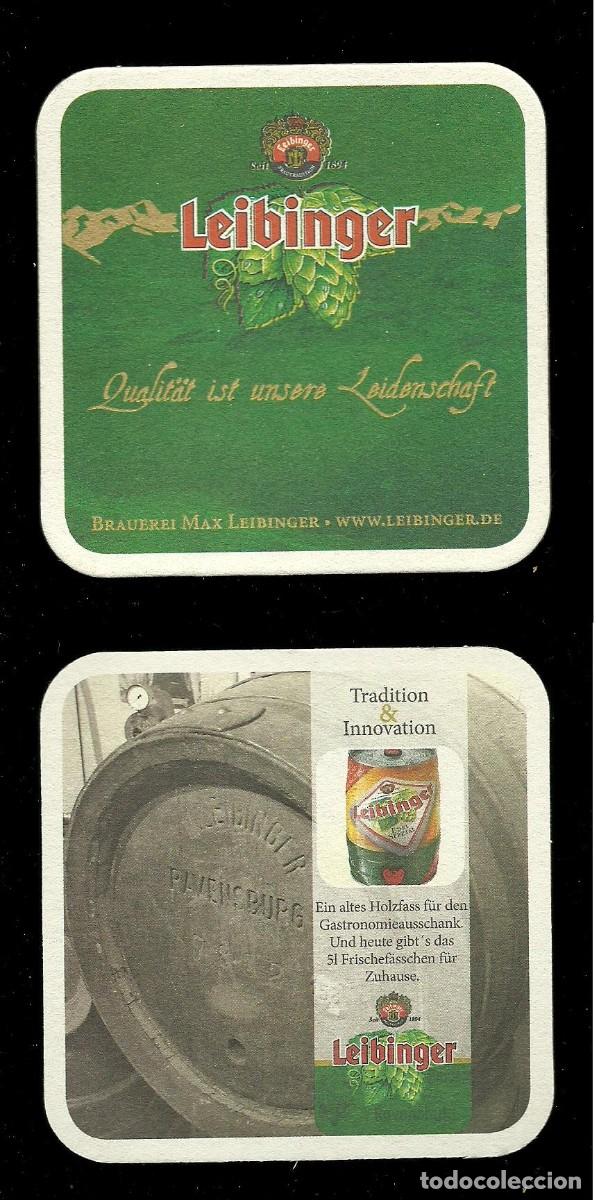 Coleccionismo de cervezas: Sotto-boccale o Sottobicchiere - Leibinger 3 - Birra - Bier - Beer mats - Sous bocks - Bierdeckel -