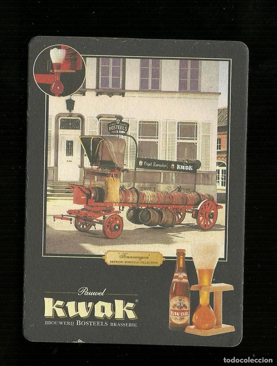 Coleccionismo de cervezas: Sotto-boccale o Sottobicchiere - KWAK - Birra - Beer mats - Sous-bocks - Bierdeckel - Portavasos
