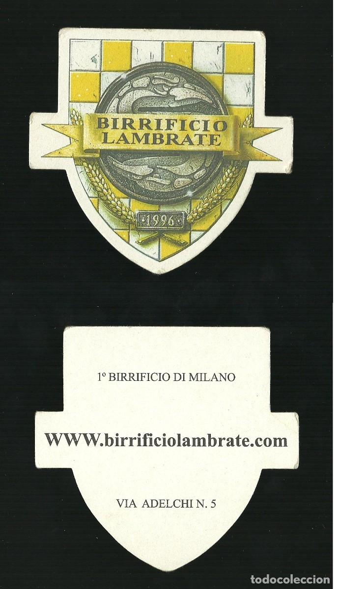 Coleccionismo de cervezas: Sotto-boccale o Sottobicchiere - Birrifricio Lambrate - Birra - Bier - Beer mats - Sous bocks - Bie