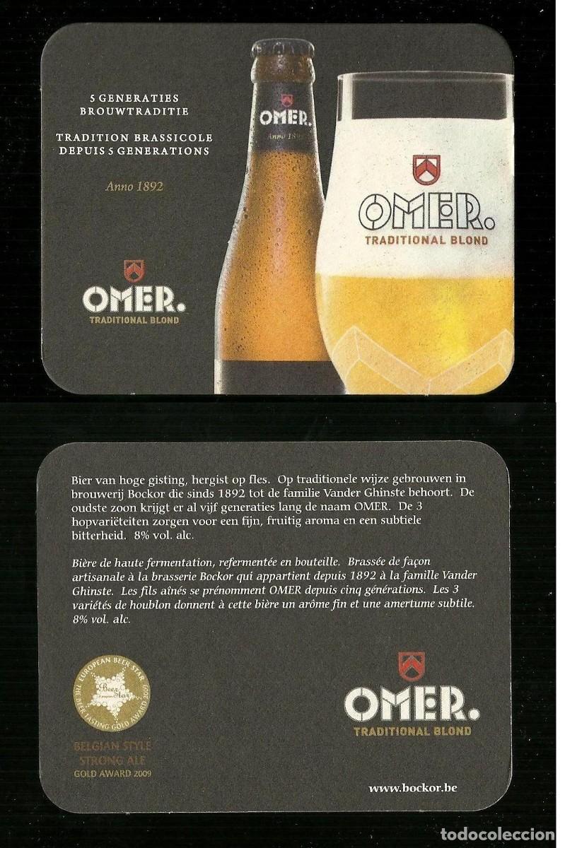 Coleccionismo de cervezas: Sotto-boccale o Sottobicchiere - Omer - Birra - Beer mats - Sous-bocks - Bierdeckel - Portavasos