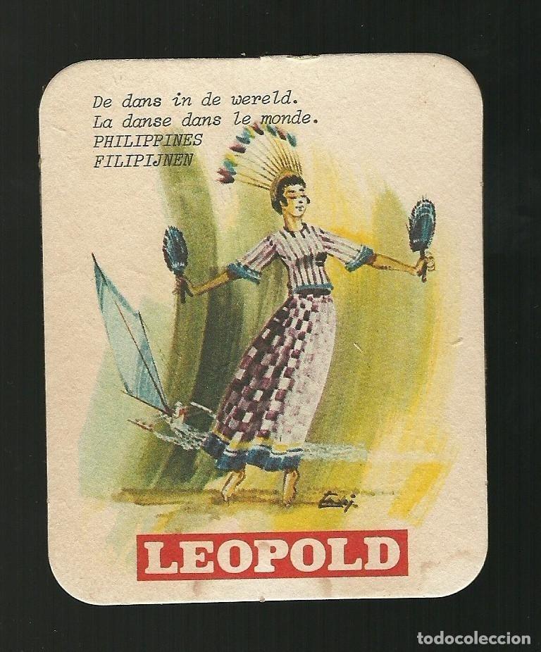 Coleccionismo de cervezas: Sotto-boccale o Sottobicchiere - LEOPOLD 1 - Birra - Beer mats - Sousbocks - Bierdeckel - Coaster -