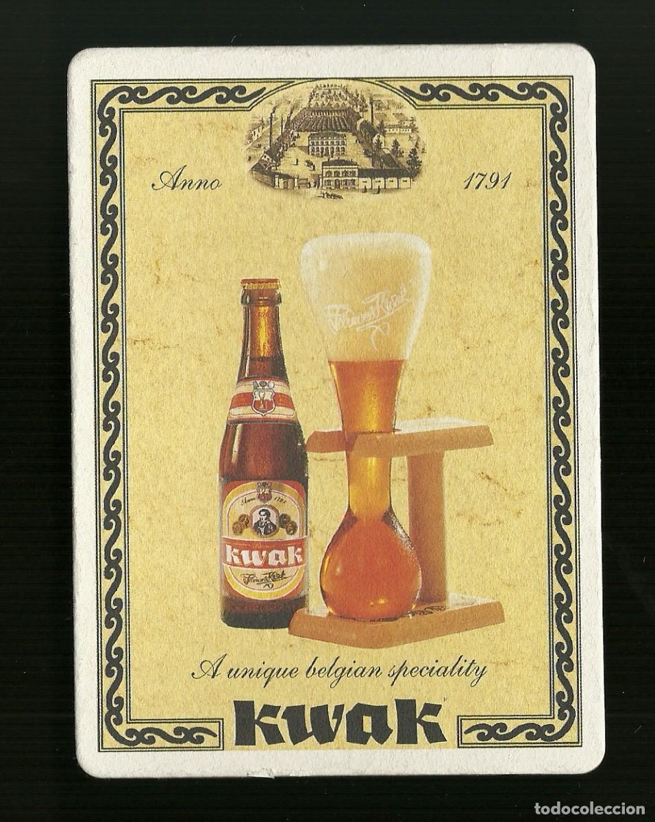 Coleccionismo de cervezas: Sotto-boccale o Sottobicchiere - Kwak 01 - Birra - Beer mats - Sousbocks - Bierdeckel - Coaster - P