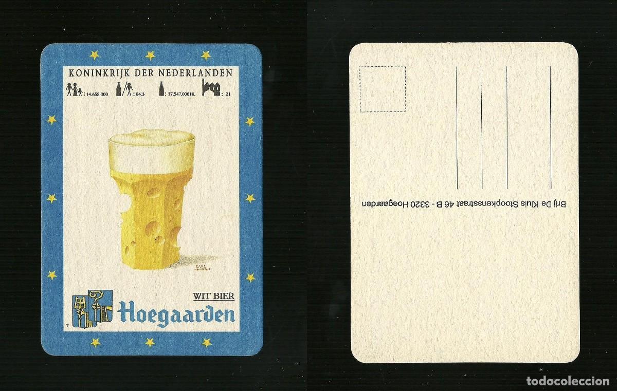 Coleccionismo de cervezas: Sotto-boccale o Sottobicchiere - Hoegaarden Wit Bier - Birra - Bier - Beer mats - Sous bocks - Bier