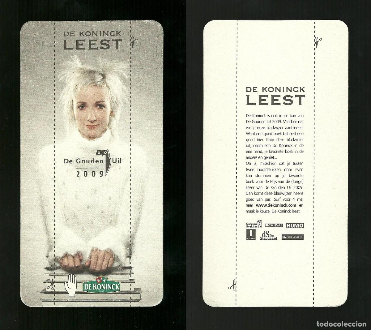 Coleccionismo de cervezas: Sotto-boccale o Sottobicchiere - DE KONINCK LEEST 1 - Beer mats - Sous-bocks - Bierdeckel - Portavas