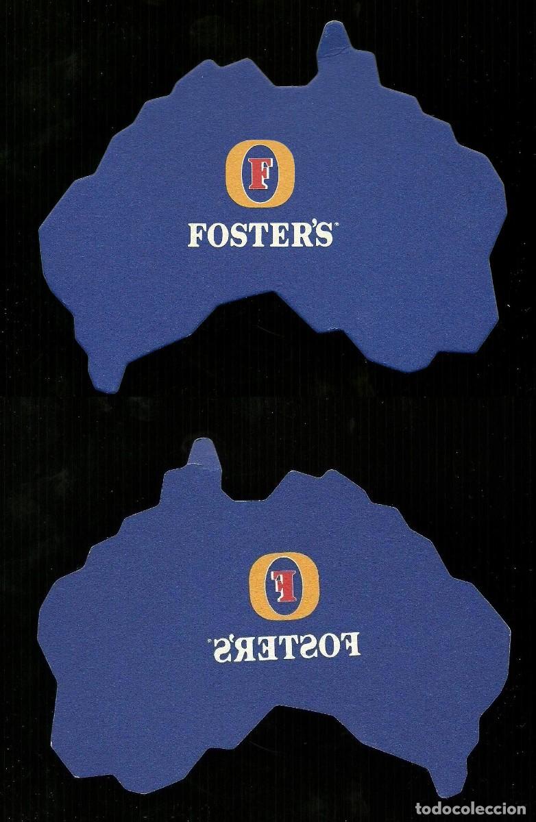 Coleccionismo de cervezas: Sotto-boccale o Sottobicchiere - Foster's - Beer mats - Sousbocks - Bierdeckel - Portavasos - Coast