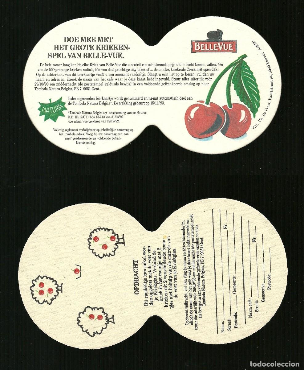 Coleccionismo de cervezas: Sotto-boccale o Sottobicchiere - Bellevue - Birra - Bier - Beer mats - Sous bocks - Bierdeckel - Pil