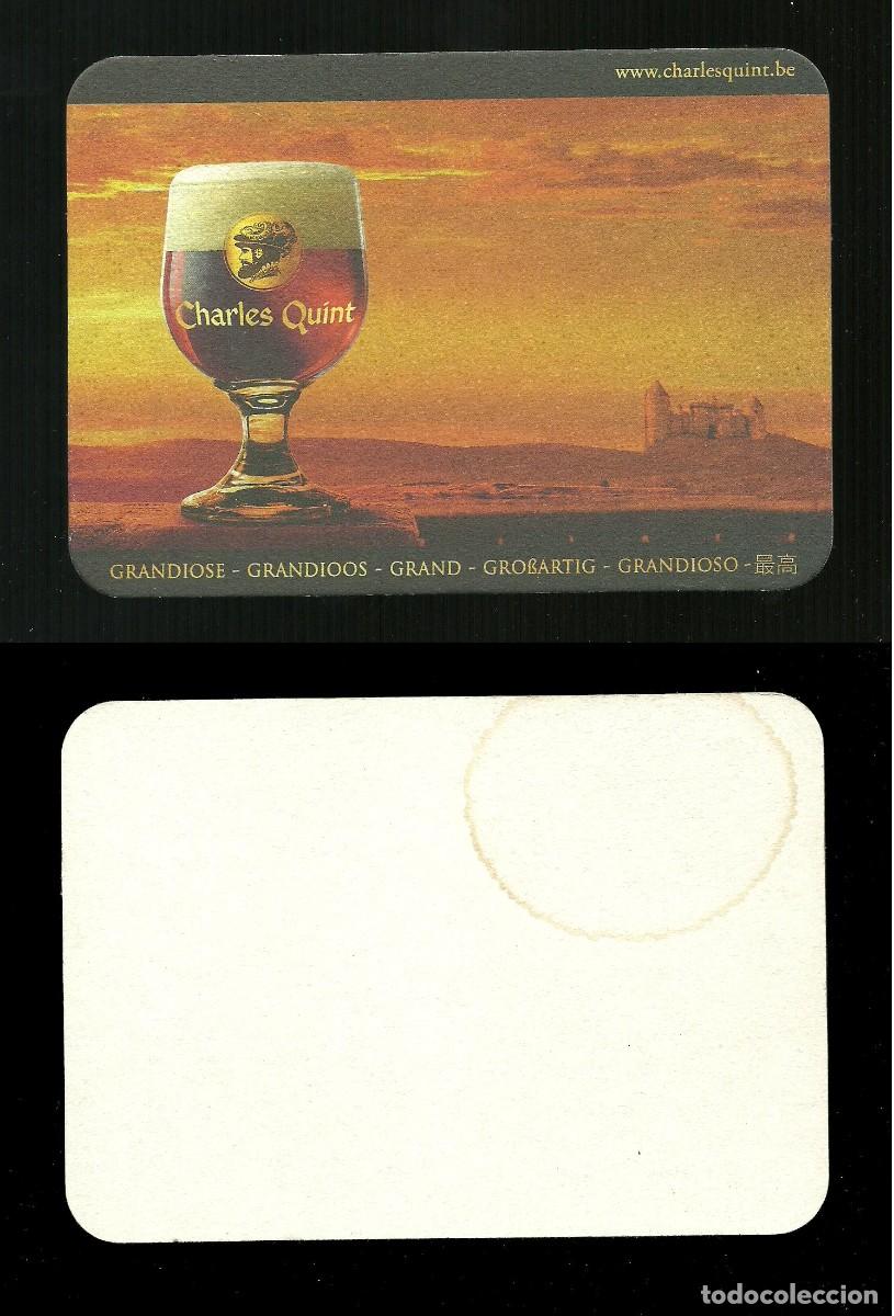 Coleccionismo de cervezas: Sotto-boccale o Sottobicchiere - Charles Quint - Birra - Bier - Beer mats - Sous bocks - Bierdeckel