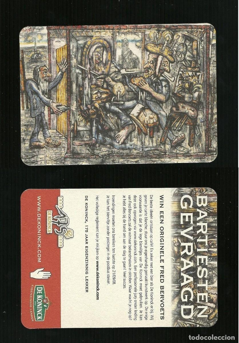 Coleccionismo de cervezas: Sotto-boccale o Sottobicchiere - De Koninck 3 - Birra - Bier - Beer mats - Sous bocks - Bierdeckel