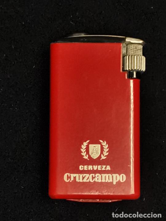 Coleccionismo de cervezas: ANTIGUO ENCENDEDOR CRUZCAMPO - Foto 2