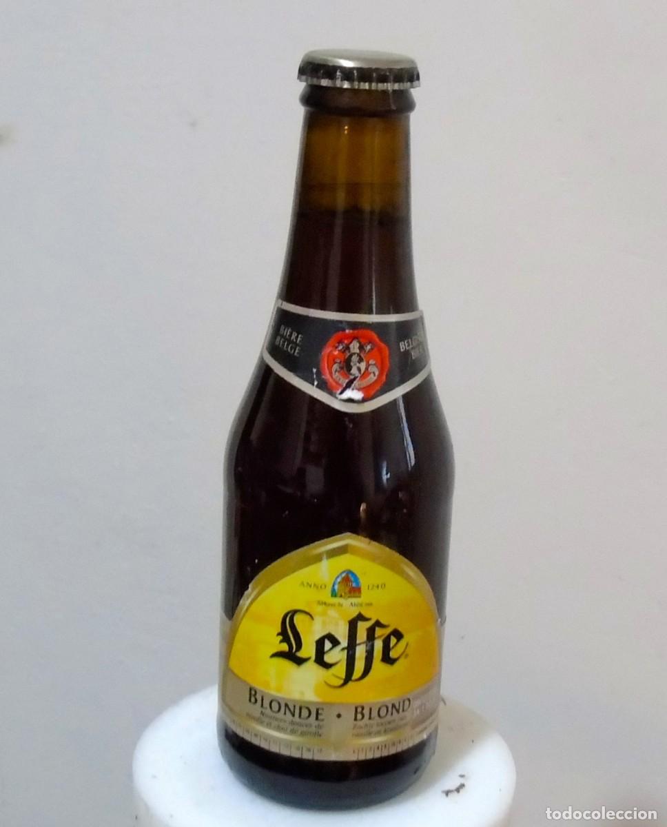 Coleccionismo de cervezas: BOTELLIN CERVEZA LEFFE - Foto 1