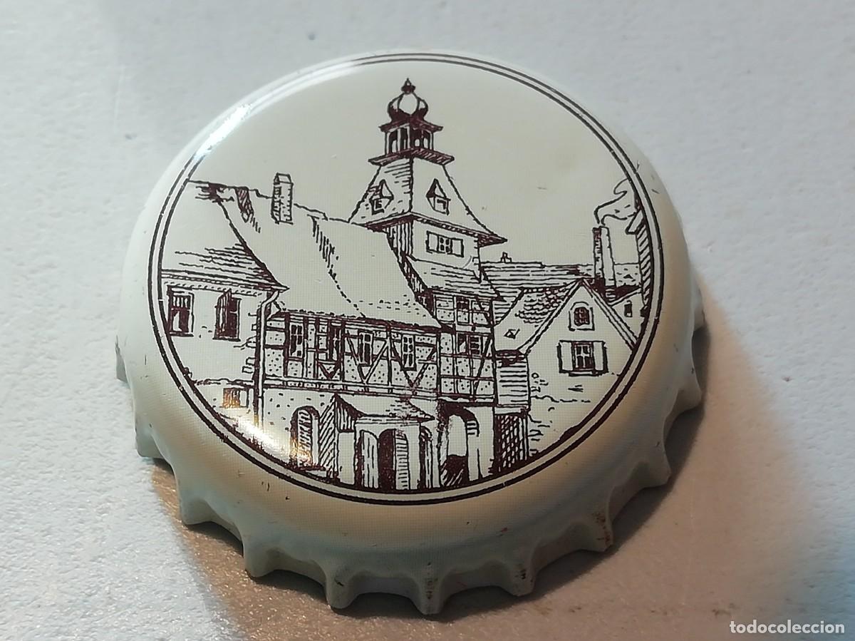 Collectionnisme de bi&egrave;res: Chapa tap&oacute;n corona de la cerveza alemana URFRANKISCHES LANDBIER