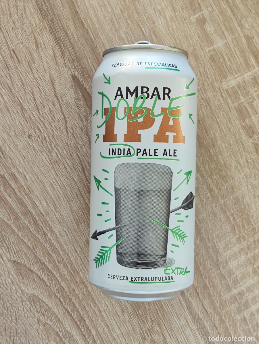 Coleccionismo de cervezas: LATA CERVEZA VACIA - AMBAR IPA INDIA PALE ALE - DOBLE