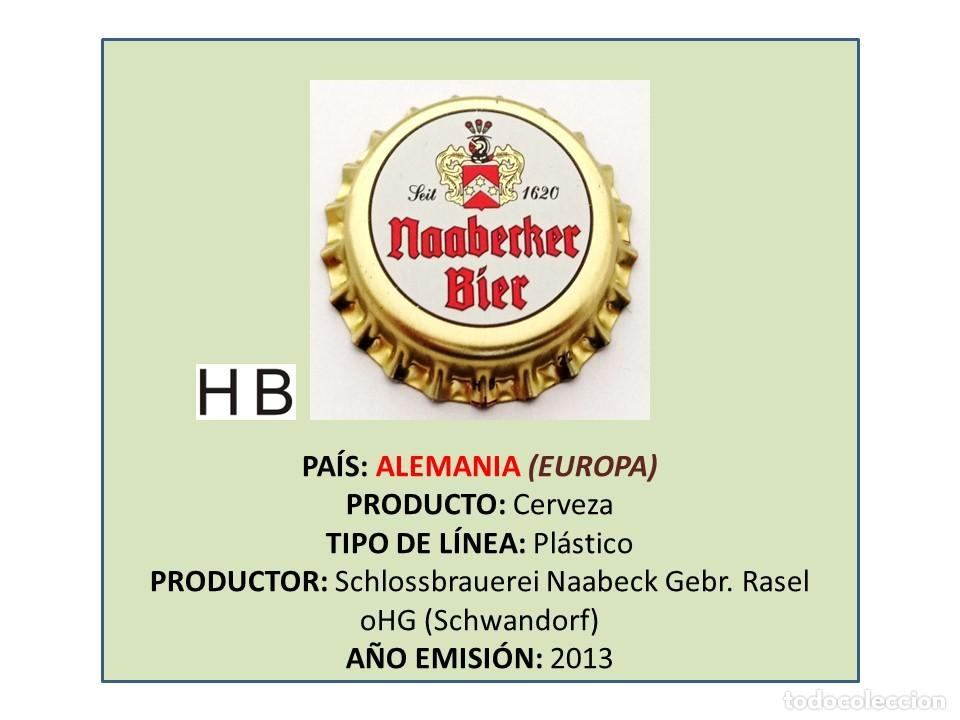 Coleccionismo de cervezas: TAPON CORONA CAPSULA CHAPA CERVEZA NAABECKER (ALEMANIA)