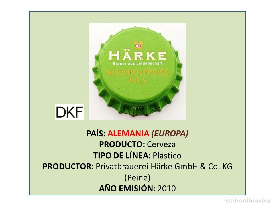 Coleccionismo de cervezas: TAPON CORONA CAPSULA CHAPA CERVEZA H&Auml;RKE ALKOHOLFREIES PILS (ALEMANIA)
