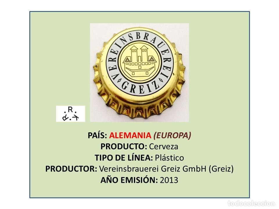 Coleccionismo de cervezas: TAPON CORONA CAPSULA CHAPA CERVEZA VEREINSBRAUEREI (ALEMANIA)