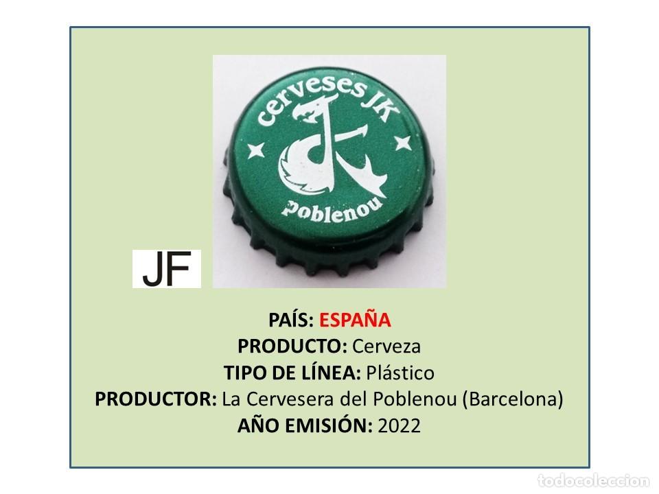 Sammeln von Brauereiartikeln: TAPON CORONA CAPSULA CHAPA CERVEZA CERVESES JK (ESPA&Ntilde;A)