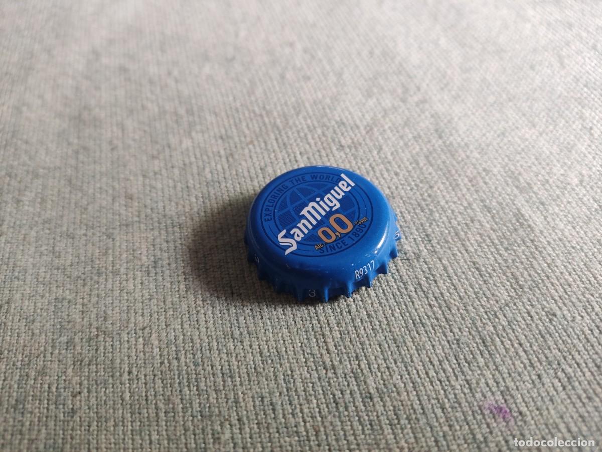 Coleccionismo de cervezas: Chapa Cerveza San Miguel 0,0 4 (U)