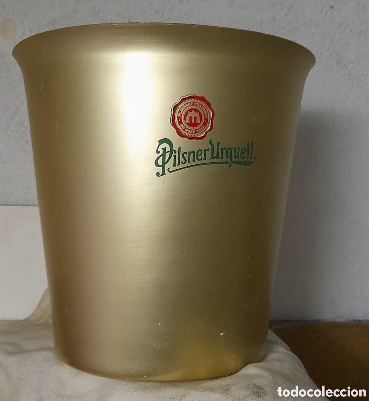 Coleccionismo de cervezas: Cubitera met&aacute;lica - Foto 3