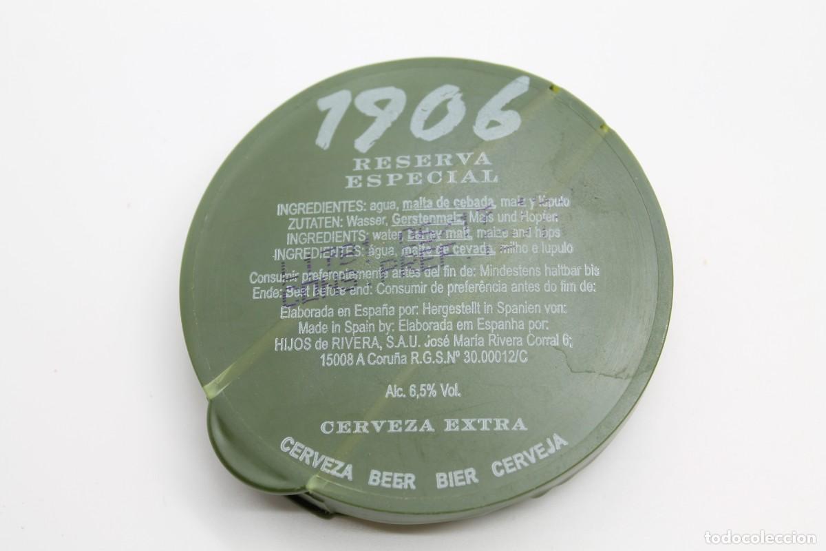 Coleccionismo de cervezas: tap&oacute;n barril cerveza ESTRELLA GALICIA 1906 Espa&ntilde;a beer bottle caps birra