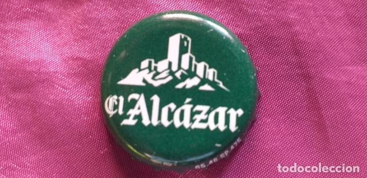 Coleccionismo de cervezas: CERVEZA-V9H-IX-CHAPA-TAPON-CORONA-EL ALCAZAR