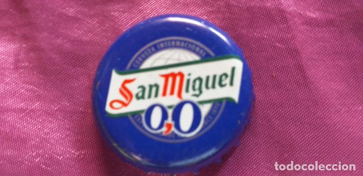 Coleccionismo de cervezas: CERVEZA-V9H-IX-CHAPA-TAPON-CORONA-SAN MIGUEL