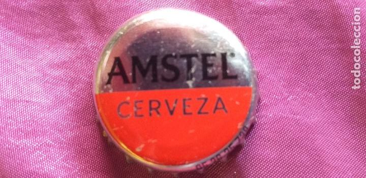 Coleccionismo de cervezas: CERVEZA-V9H-IX-CHAPA-TAPON-CORONA-AMSTEL