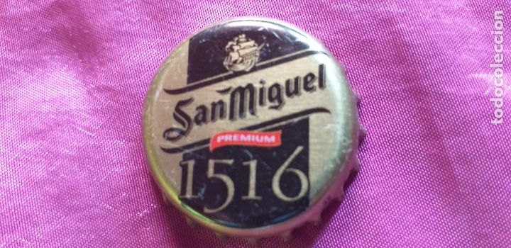 Coleccionismo de cervezas: CERVEZA-V9H-IX-CHAPA-TAPON-CORONA-SAN MIGUEL