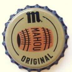 Coleccionismo de cervezas: CHAPA NUEVA CERVEZA MAHOU ORIGINAL - ESPAÑA. Lote 400992929