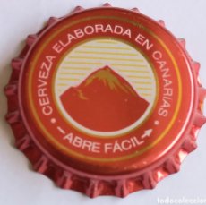 Coleccionismo de cervezas: CHAPA NUEVA COMPAÑIA CERVECERA DE CANARIAS, ABRE FACIL ,. Lote 401689829
