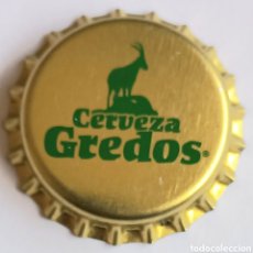 Coleccionismo de cervezas: CHAPA NUEVA CERVEZA ARTESANA GREDOS - AVILA - ESPAÑA. Lote 401711399