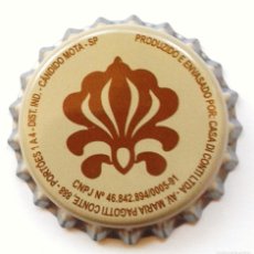 Coleccionismo de cervezas: CHAPA NUEVA CERVEZA CASA DI CONTI - BRASIL. Lote 402410974