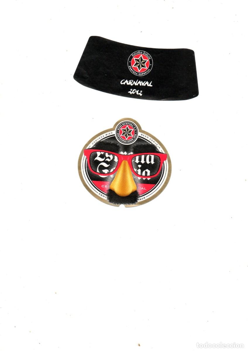 Coleccionismo de cervezas: ETIQUETA ESTRELLA GALICIA