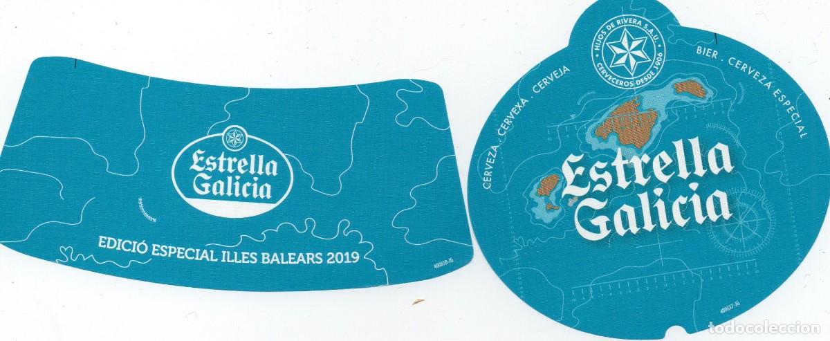 Coleccionismo de cervezas: ETIQUETA ESTRELLA GALICIA