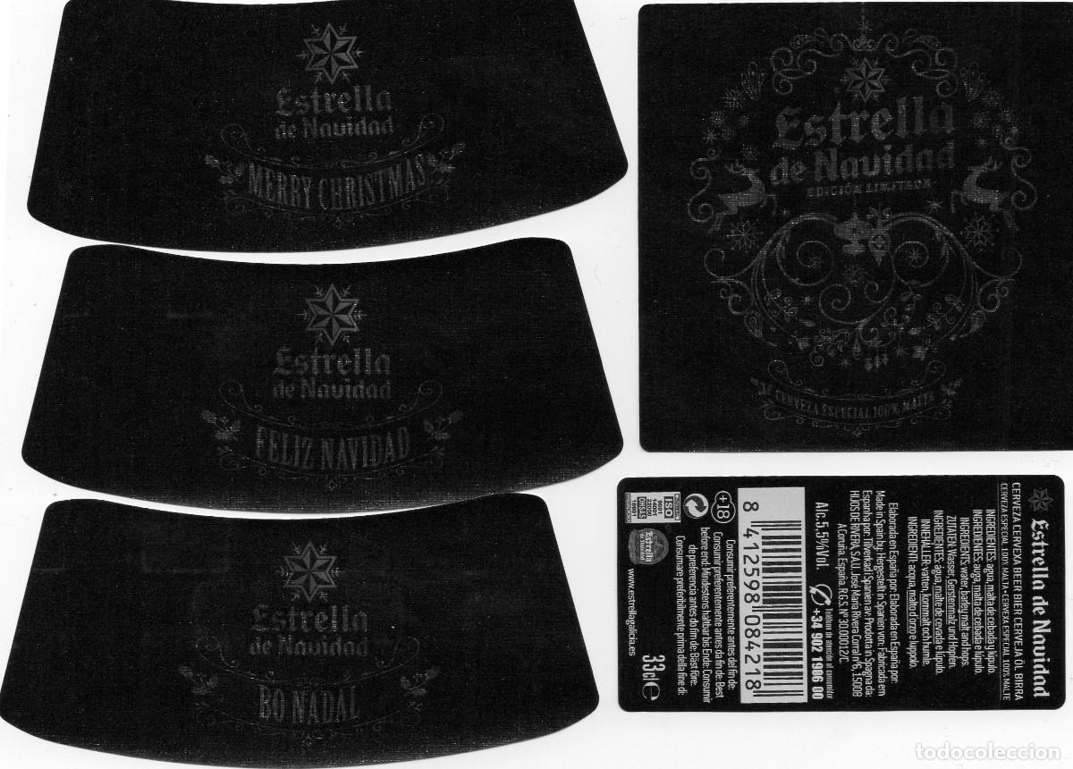 Coleccionismo de cervezas: ETIQUETA ESTRELLA GALICIA