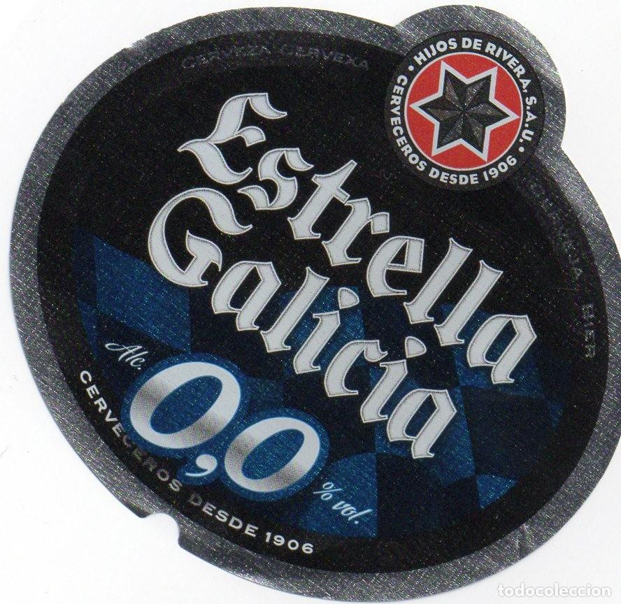 Coleccionismo de cervezas: ETIQUETA ESTRELLA GALICIA