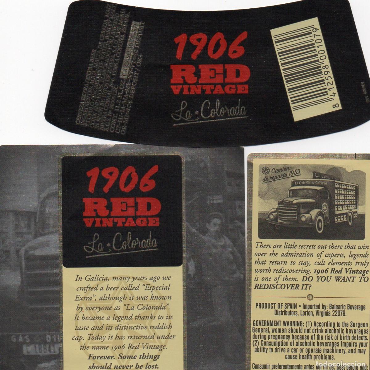 Coleccionismo de cervezas: ETIQUETA ESTRELLA GALICIA EXPORTACI&Oacute;N