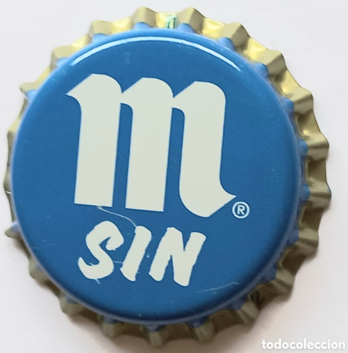 Coleccionismo de cervezas: CHAPA NUEVA CERVEZA MAHOU SIN - ESPA&Ntilde;A