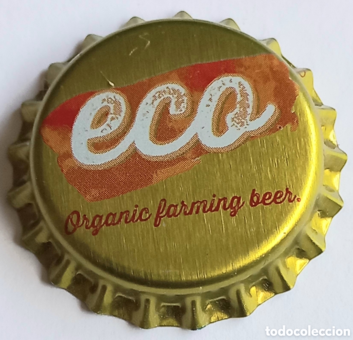 Coleccionismo de cervezas: CHAPA NUEVA CERVEZA SAN MIGUEL ECO ORGANIC FARMING BEER - ESPA&Ntilde;A