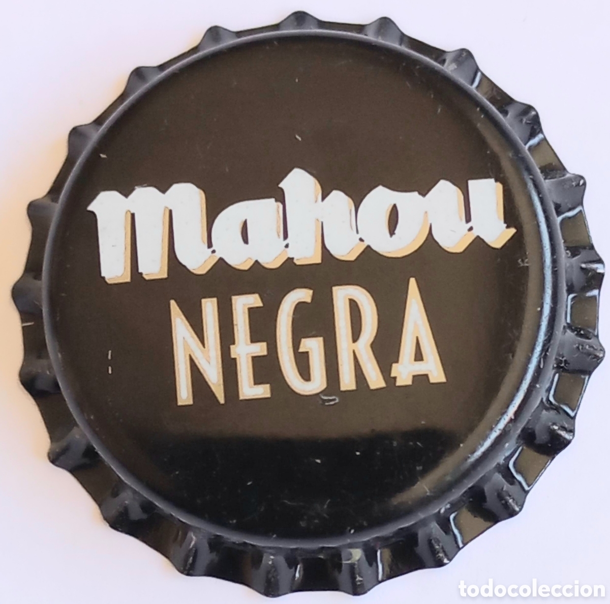 Coleccionismo de cervezas: CHAPA NUEVA CERVEZA MAHOU NEGRA - MADRID - ESPA&Ntilde;A